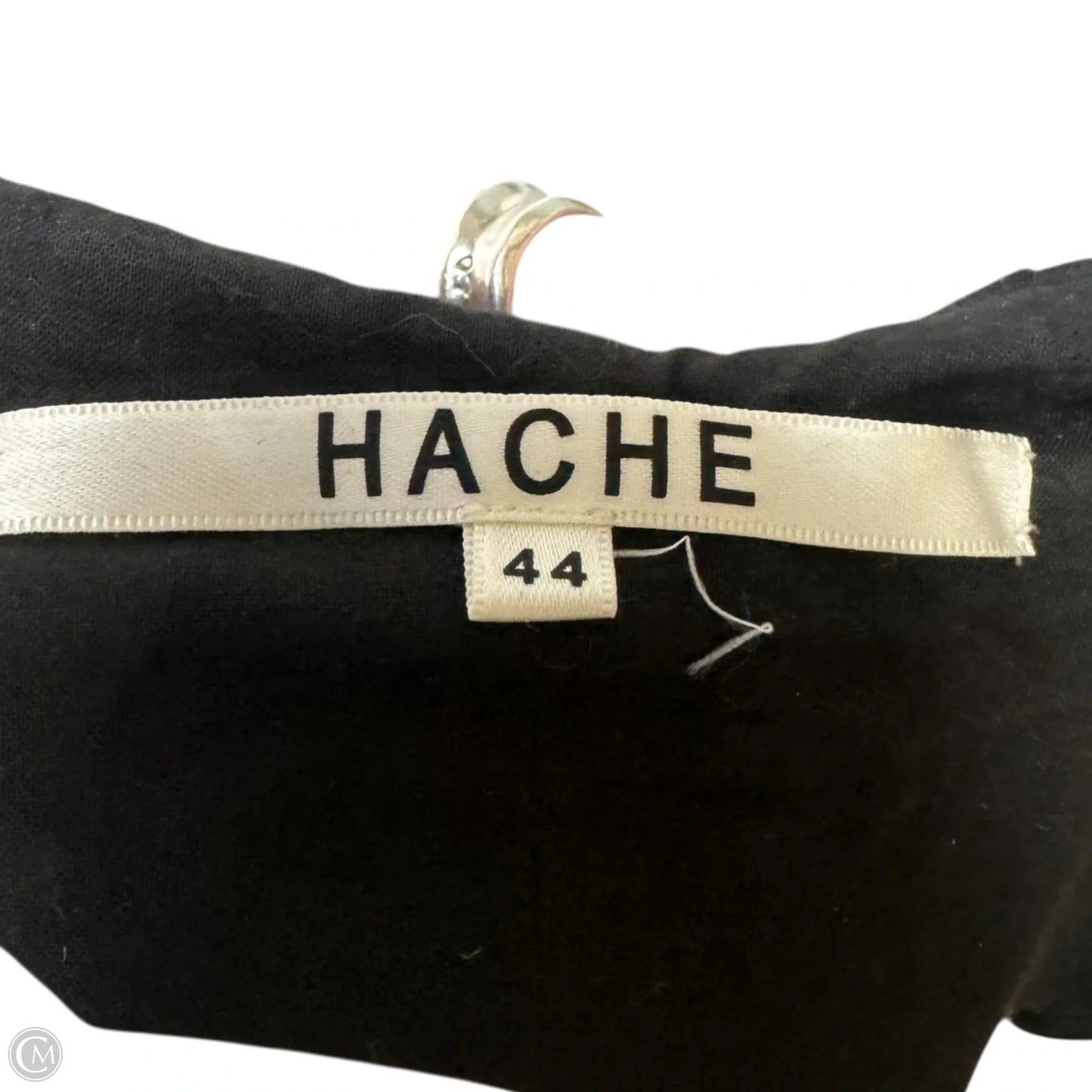 Wool Draped Strapless Dress Casual Short By Hache In Grey, Size: M / 44