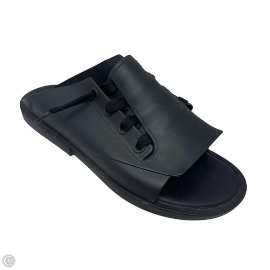 Ulitsa Slide Sandals By Melissa In Black, Size: 8