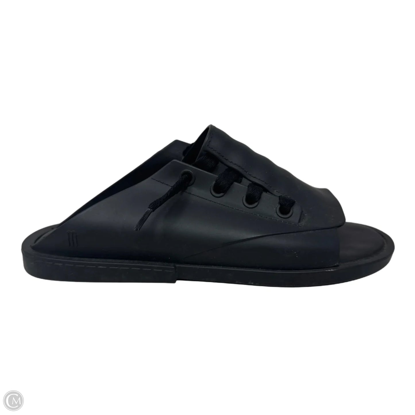 Ulitsa Slide Sandals By Melissa In Black, Size: 8