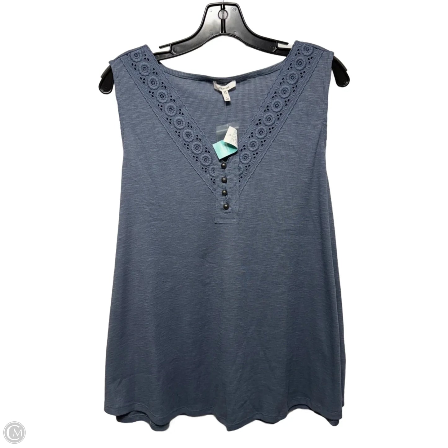 Tank Top By Maurices In Blue, Size: 2x