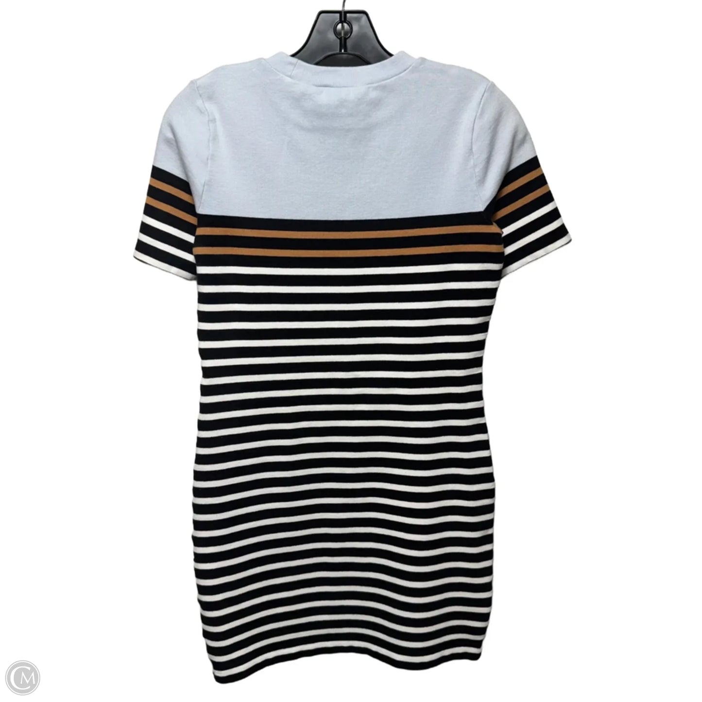Knit Dress Luxury Designer By T Alexander Wang In Striped Pattern, Size: M