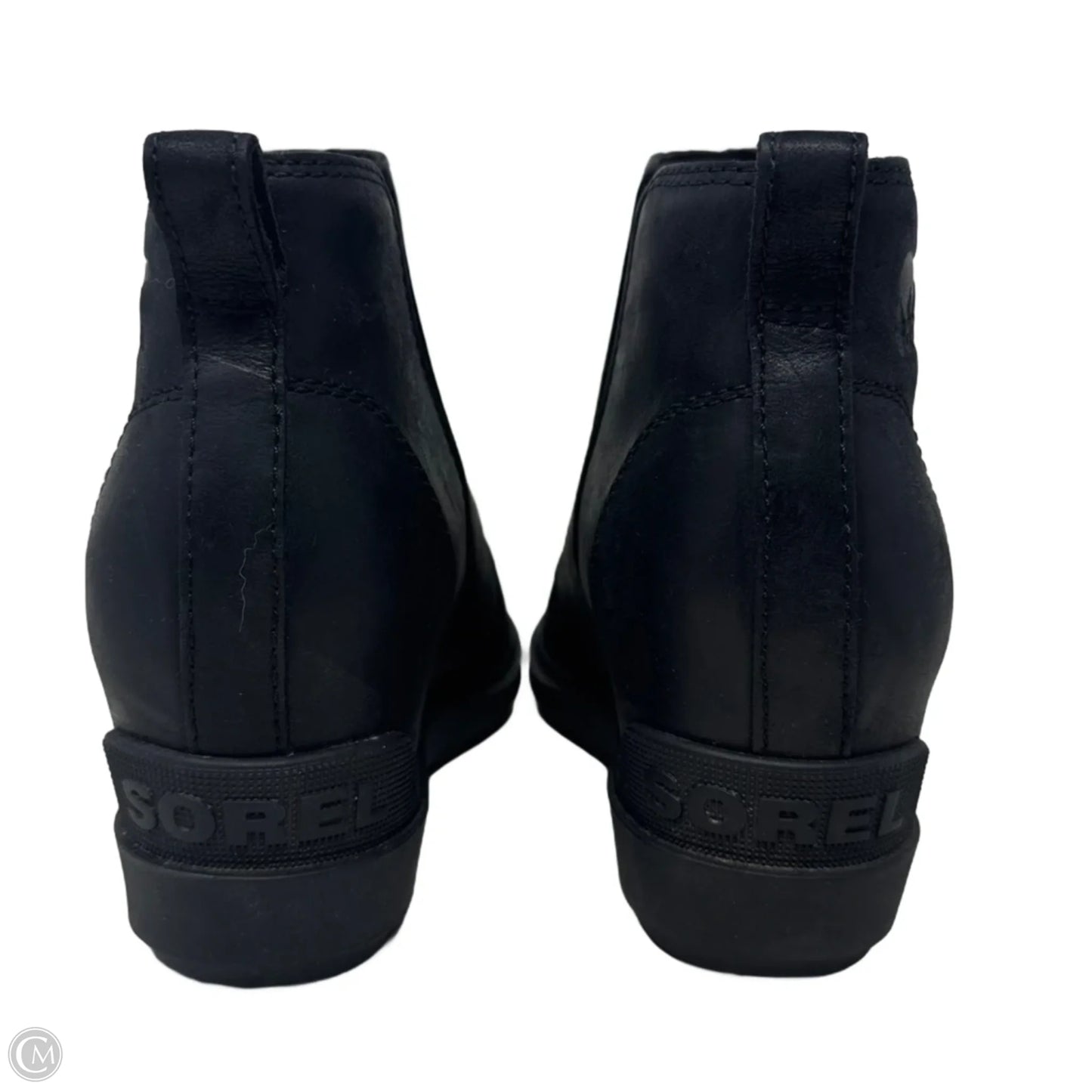 Evie Boots Ankle Flats By Sorel In Black, Size: 9.5