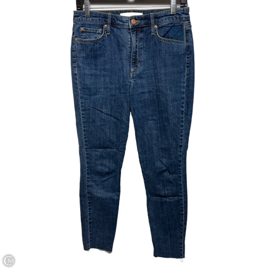 High Rise Skinny Ankle Jeans By Ella Moss In Blue Denim, Size: 4/27