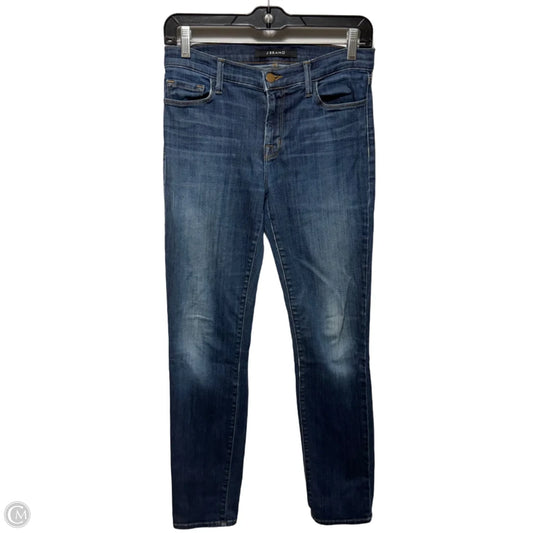 Jeans Skinny By J Brand In Blue Denim, Size: 4/27