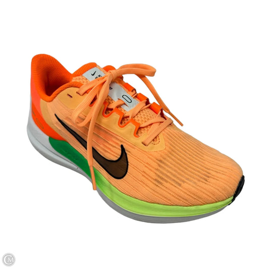 Shoes Athletic By Nike In Orange, Size: 6