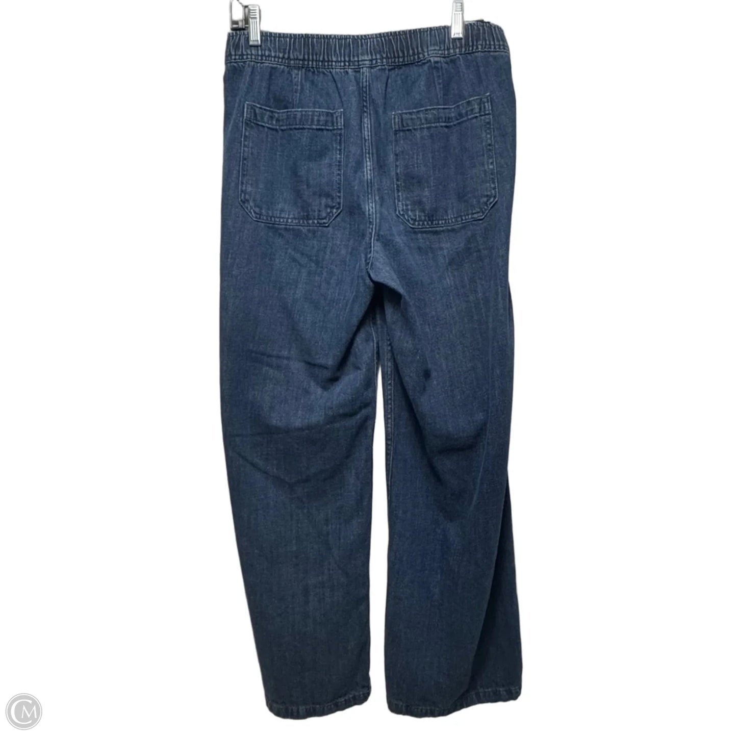 Jeans Wide Leg By Gap In Blue Denim, Size: S