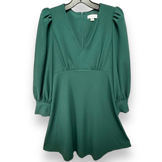 Dress Casual Midi By Calvin Klein In Green, Size: 6