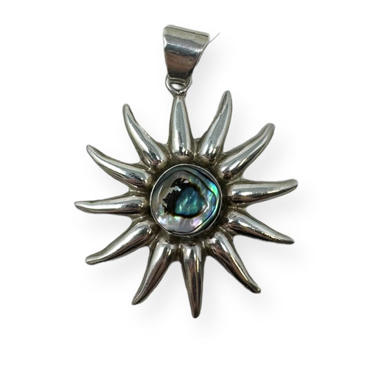 Abalone Necklace Pendant By Unknown Brand