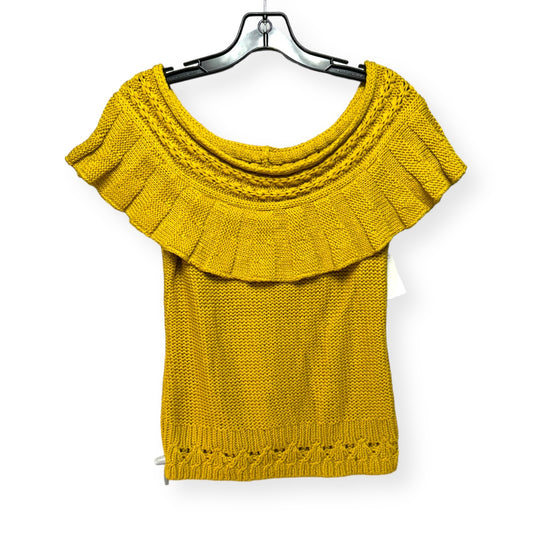 Ruffled Off Shoulder Sweater TopBy Anthropologie  Size: Petite   S