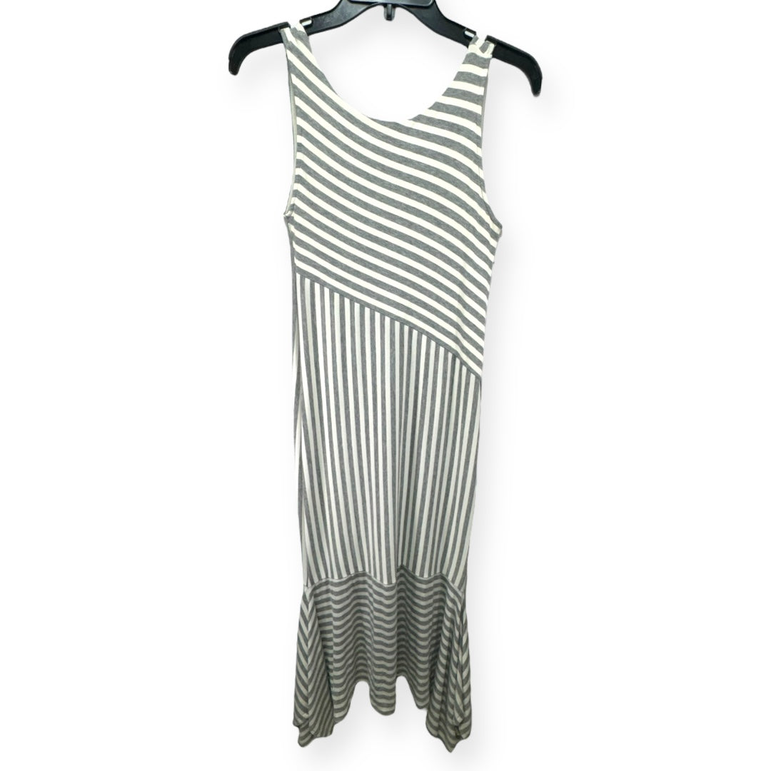 Striped Pattern Dress Casual Maxi Ella Moss, Size S