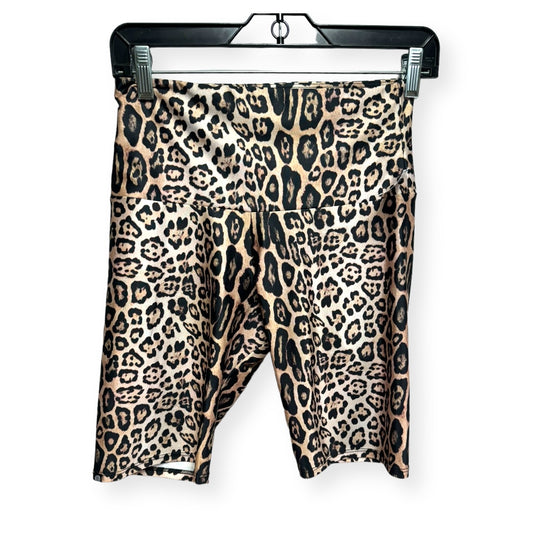 High Waisted Yoga Legging Shorts By Onzie X Free People In Leopard Size: S