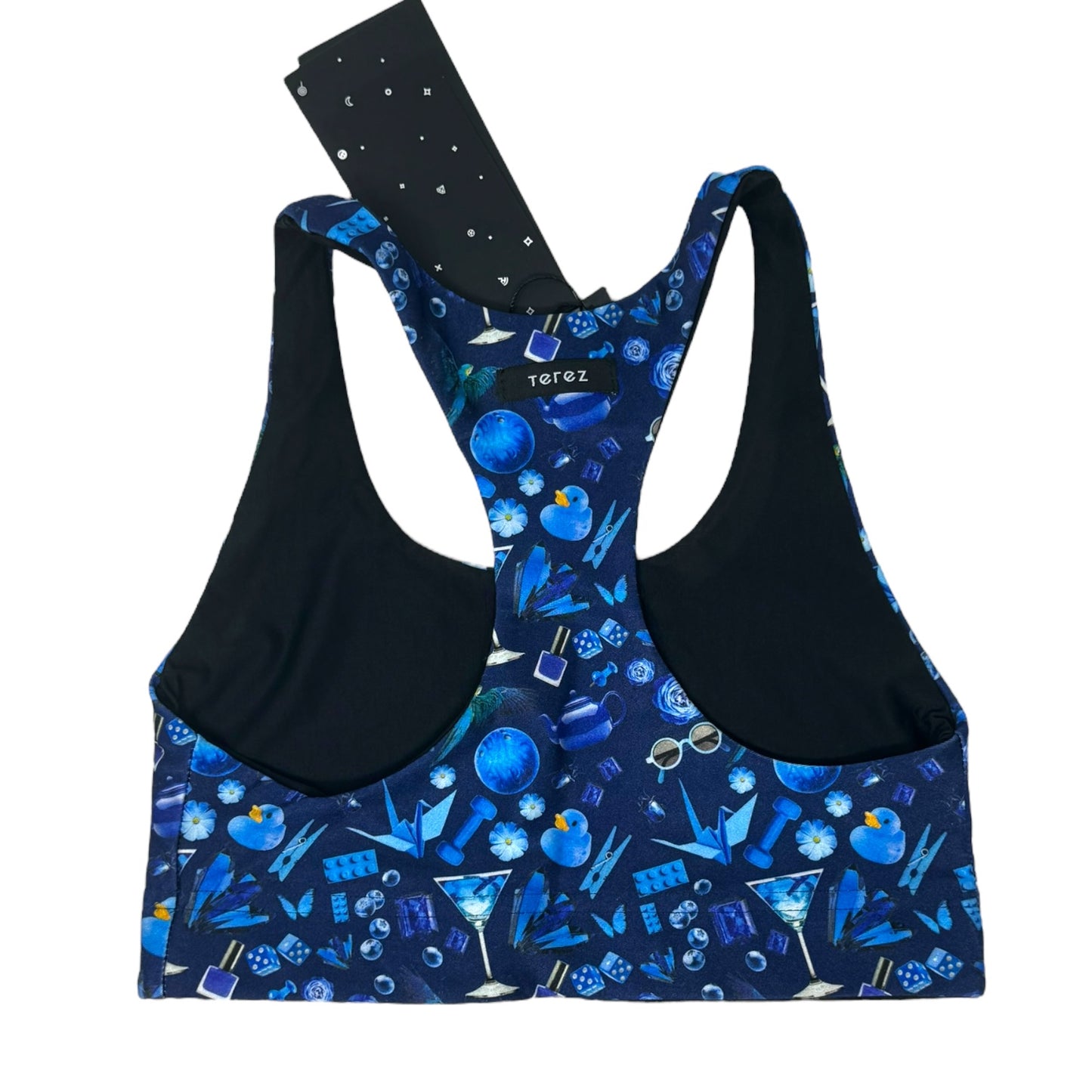 Blue Athletic Bra Terez, Size XS