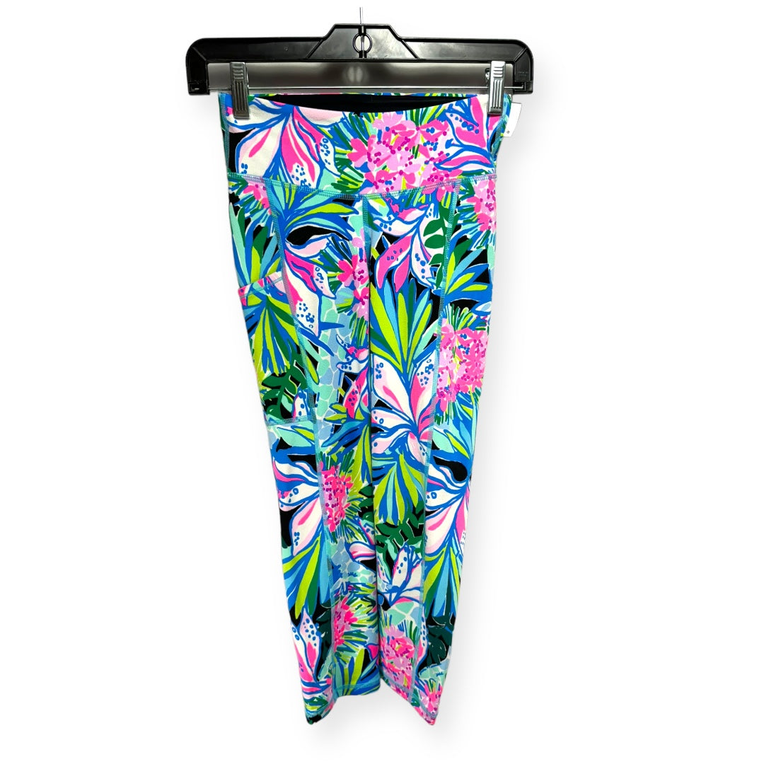 Weekender Crop Leggings UPF 50+ in You Me & Giraffee Luxletic Lilly Pulitzer, Size Xxs