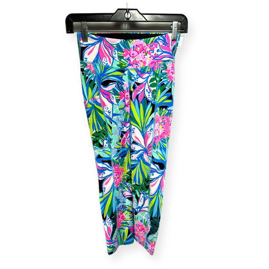 Weekender Crop Leggings UPF 50+ in You Me & Giraffee Luxletic Lilly Pulitzer, Size Xxs