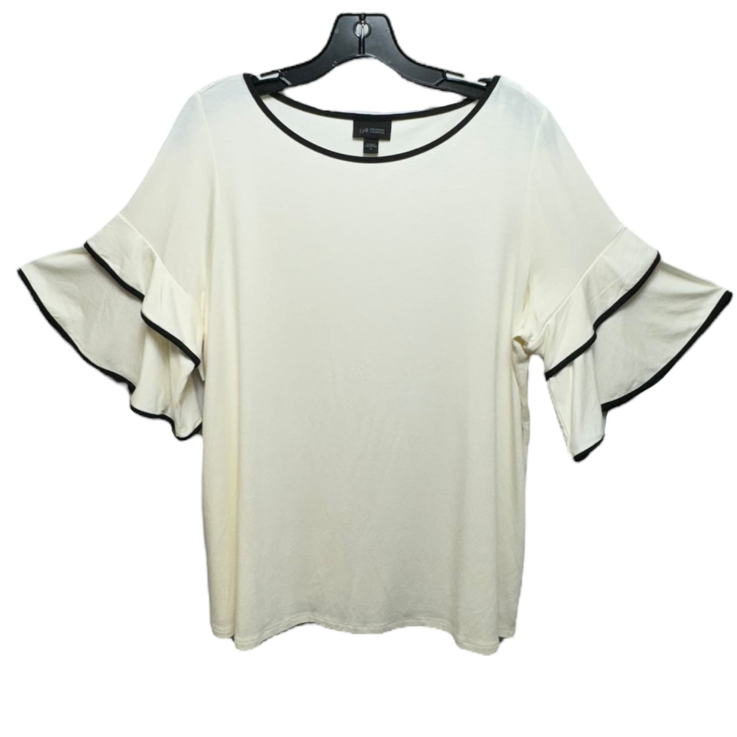 Top 3/4 Sleeve By J. Jill In Cream, Size: M