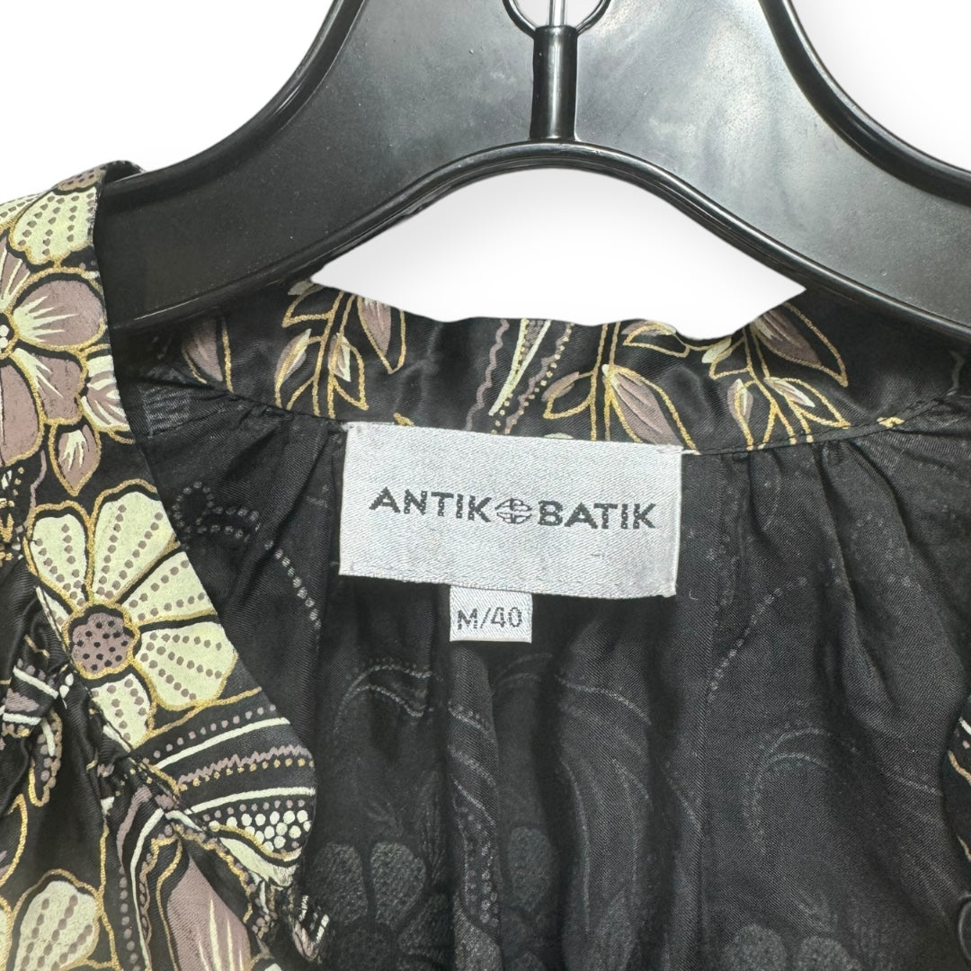 Floral Print Blouse Designer Antik Batik, Size M