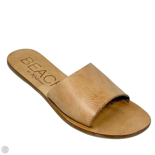 Carmen leather Flats By Matisse In Tan, Size: 9