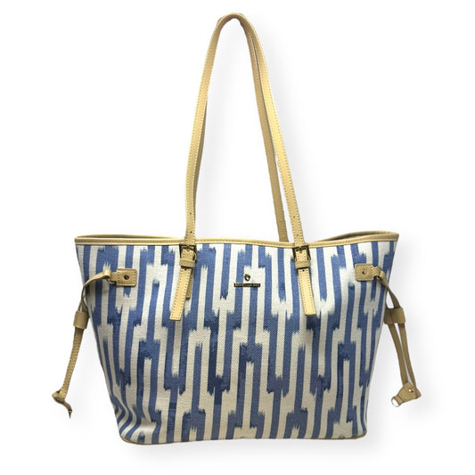 Oyster Alley Jetsetter Linen Tote Spartina, Size Medium