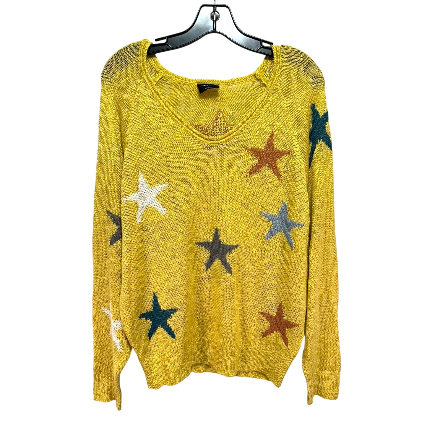 Star Sweater By Blank Paige In Yellow, Size: M