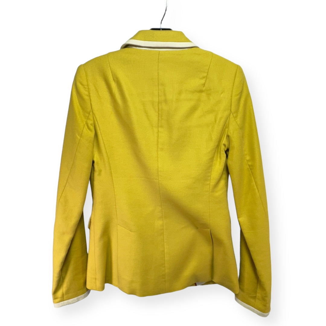 Blazer By Banana Republic In Yellow, Size: 0