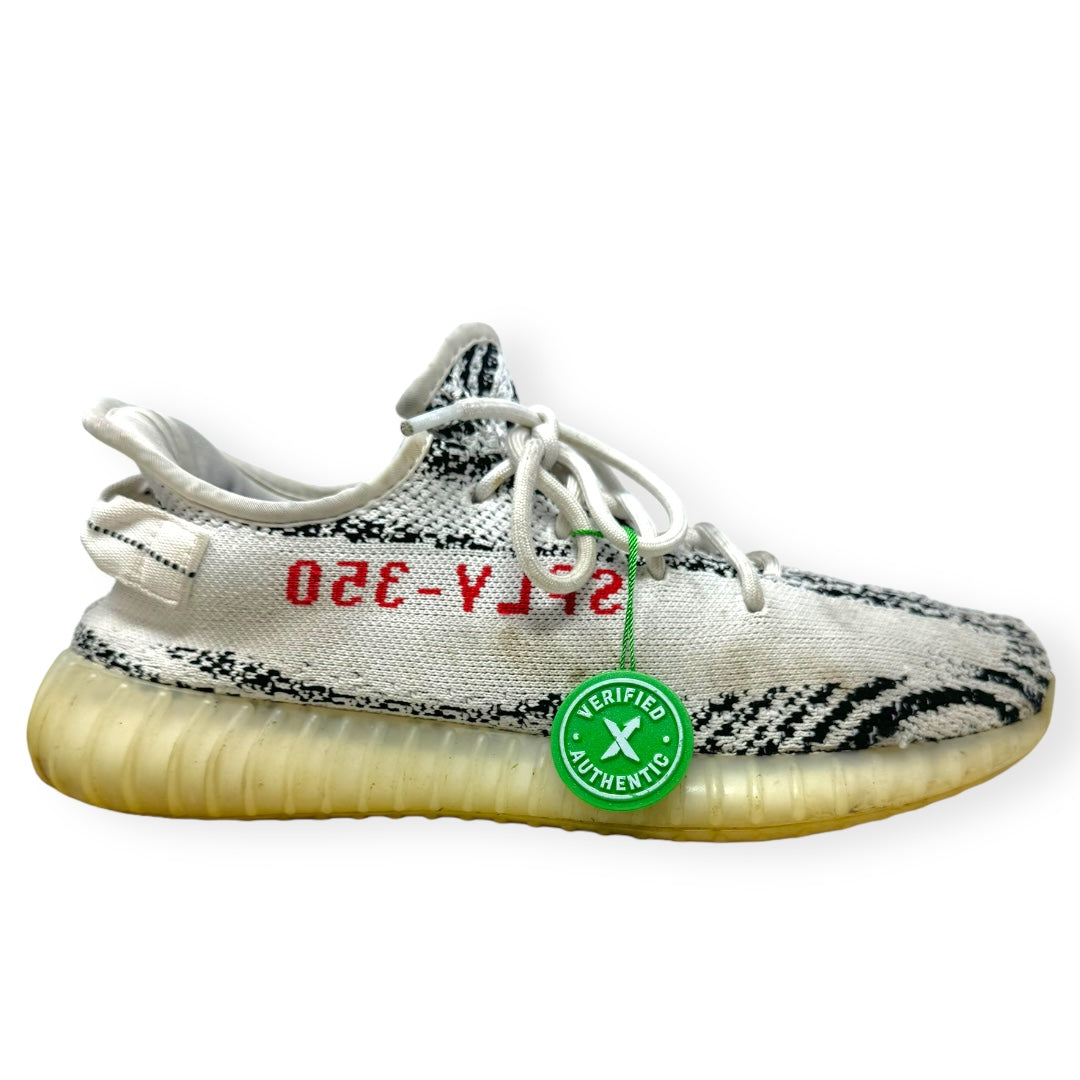 Yeezy Boost 350 V2 Zebra Sneakers In White, Size: 11.5 Men’s (12.5 Women’s)