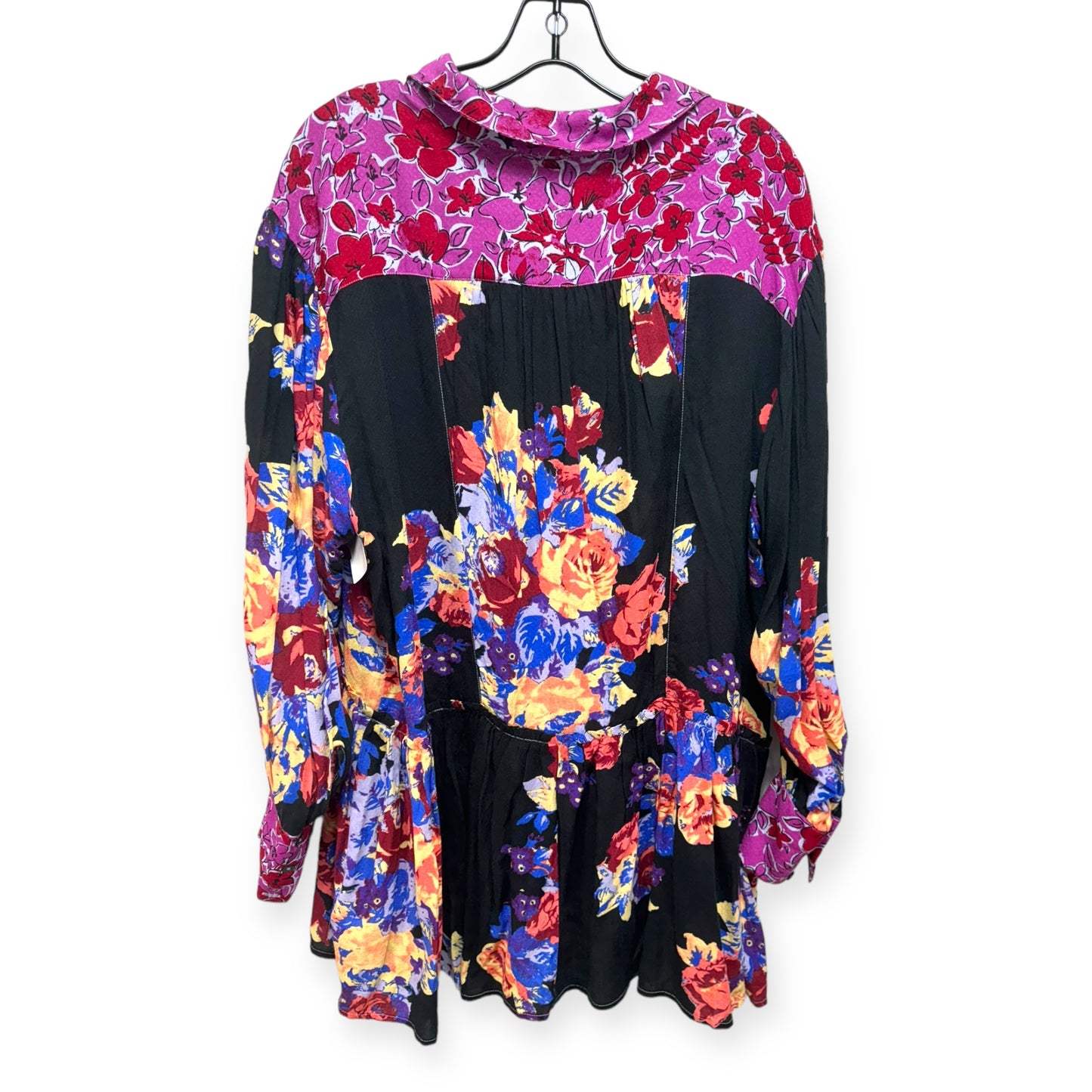 Brunch A Bunch Tunic Dress By Free People In Deep Combo Floral, Size: S