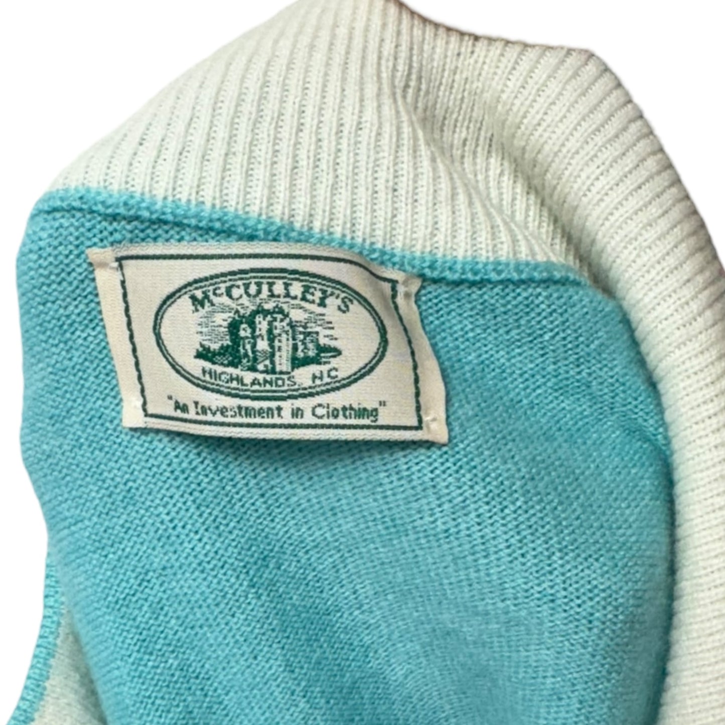 Sweater Cashmere By McCulley’s In Blue, Size: Xl