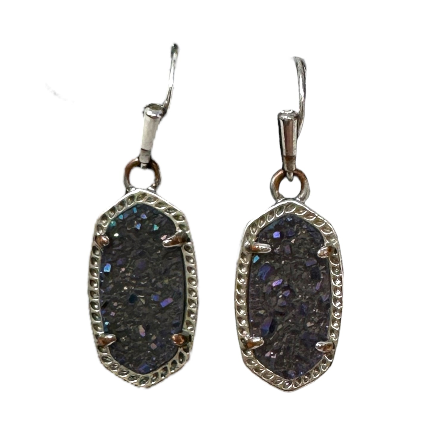 Lee Iridescent Druzy Drop Earrings  By Kendra Scott