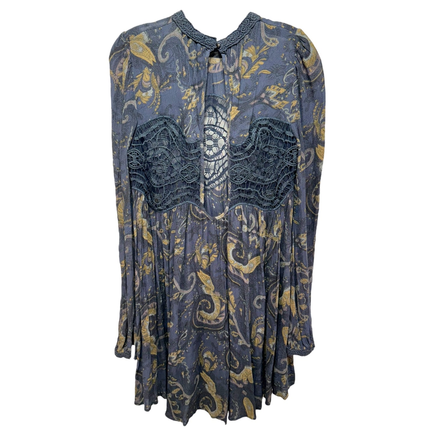 Sweet Thing Tunic Dress By Free People In Blue, Size: M