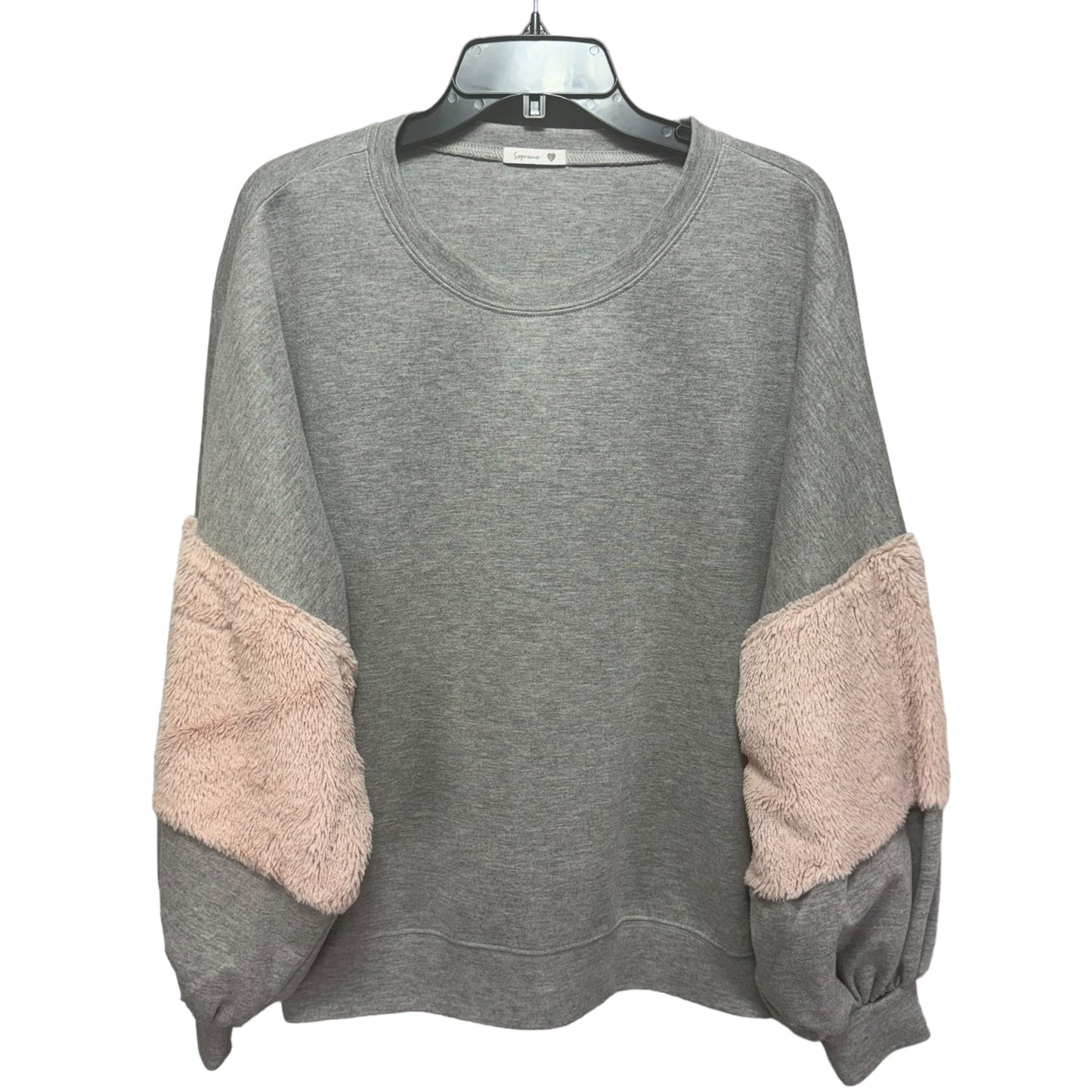 Sweater By Soprano In Grey, Size: L