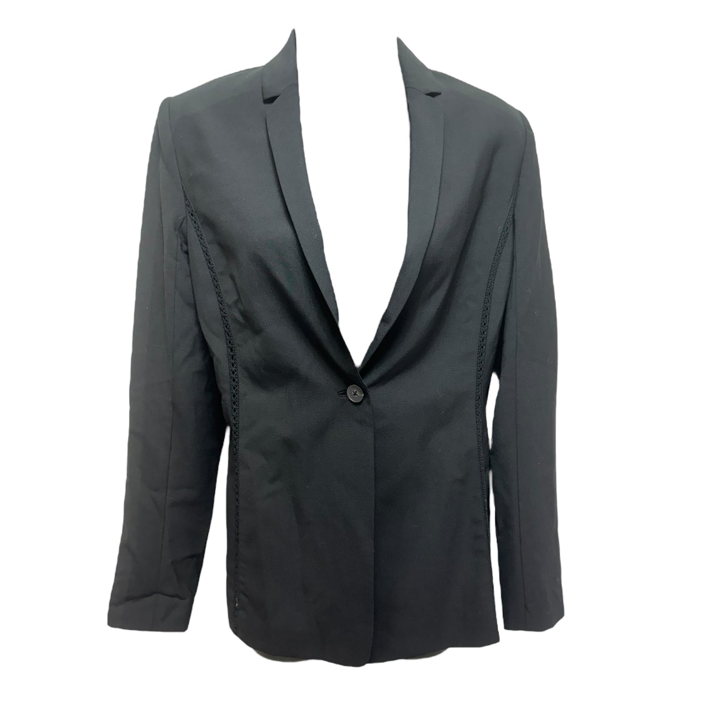 Blazer By Tahari By Arthur Levine In Black, Size: 4