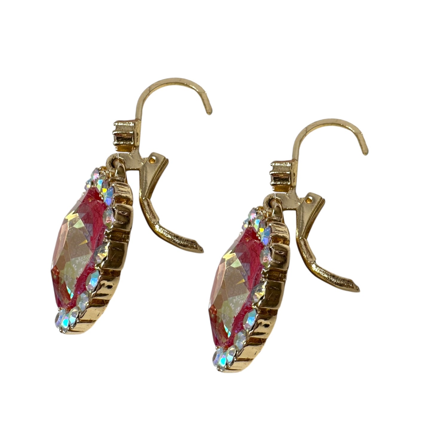 Heart Drop Earrings By Betsey Johnson