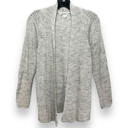 Sweater Cardigan By Orvis In Cream, Size: M