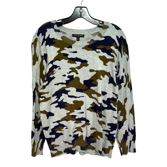 Sweater By Banana Republic In Camouflage Print, Size: L