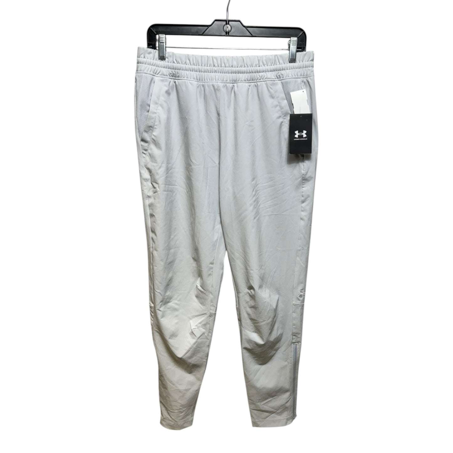 Athletic Pants By Under Armour In Grey, Size: M