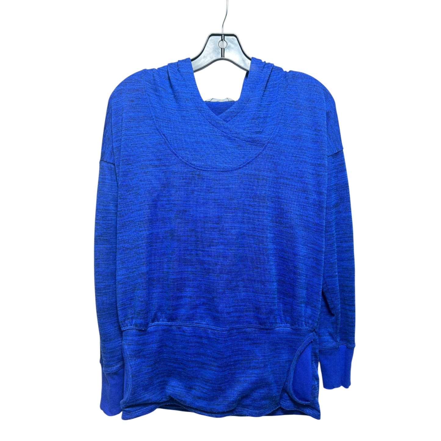 Athletic Top Long Sleeve Collar By Athleta In Blue, Size: Xs