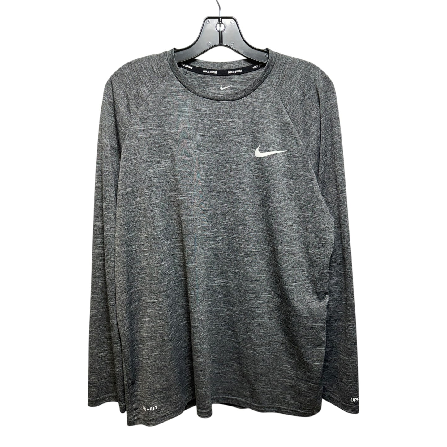 Athletic Top Long Sleeve Crewneck By Nike Apparel  Size: L