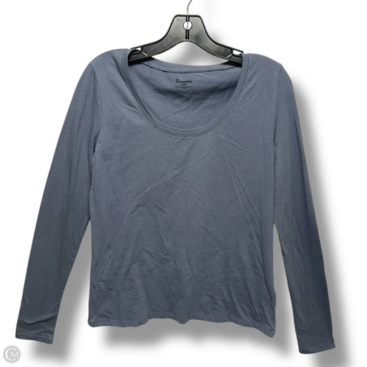 Top Long Sleeve By No Boundaries In Grey, Size: L