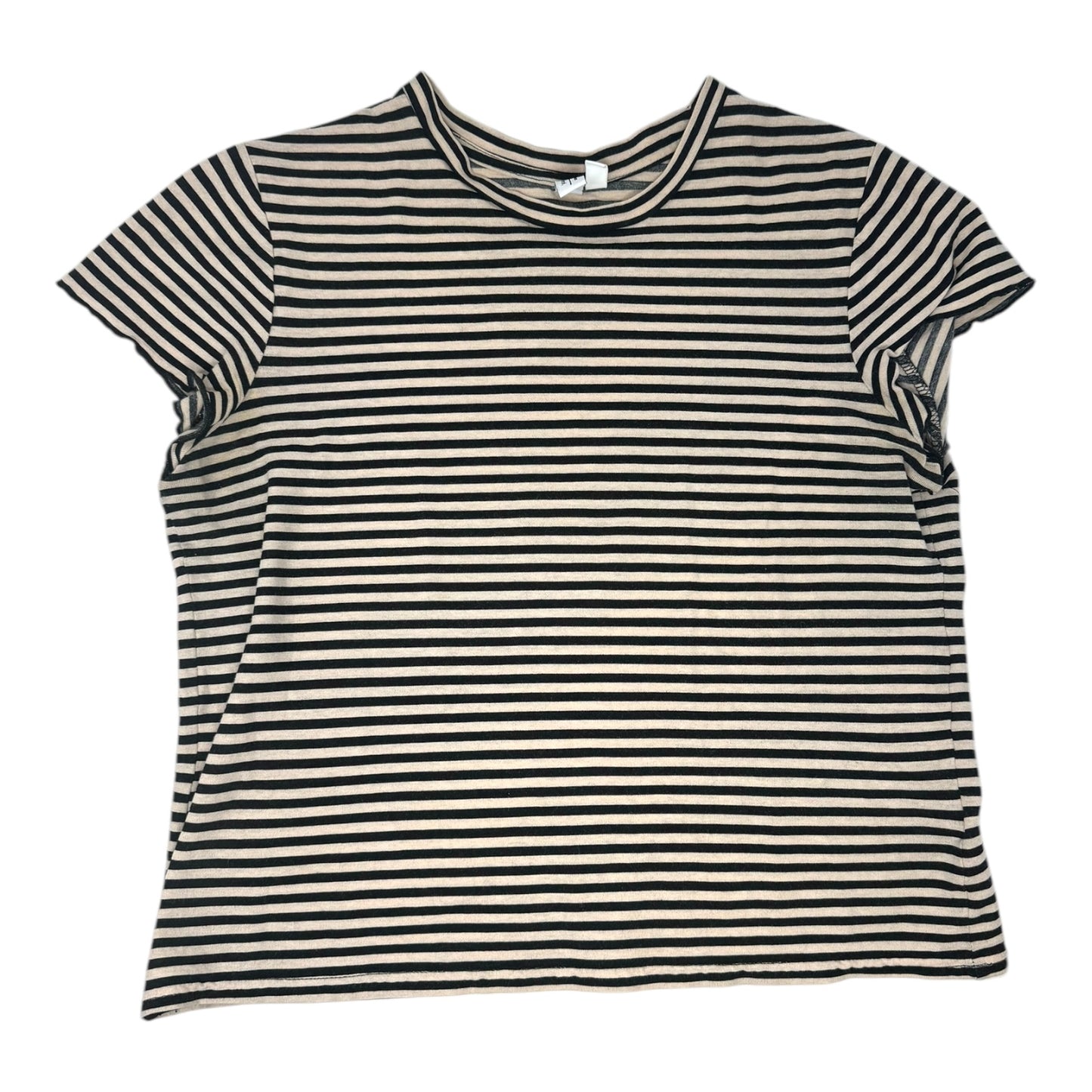 Top Short Sleeve By Atelier & Other Stories In Striped Pattern, Size: 8