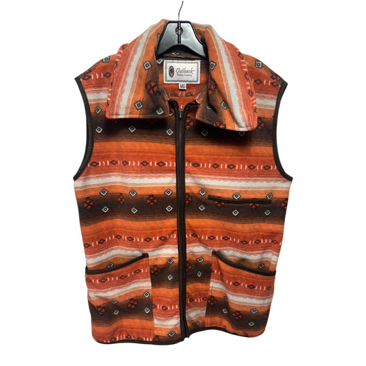 Vest Fleece By Outback In Orange, Size: M