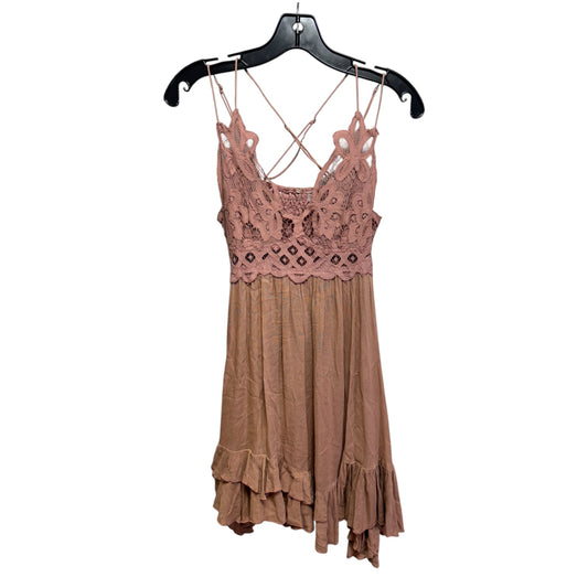 Adella Slip Dress By Free People In Rose, Size: S