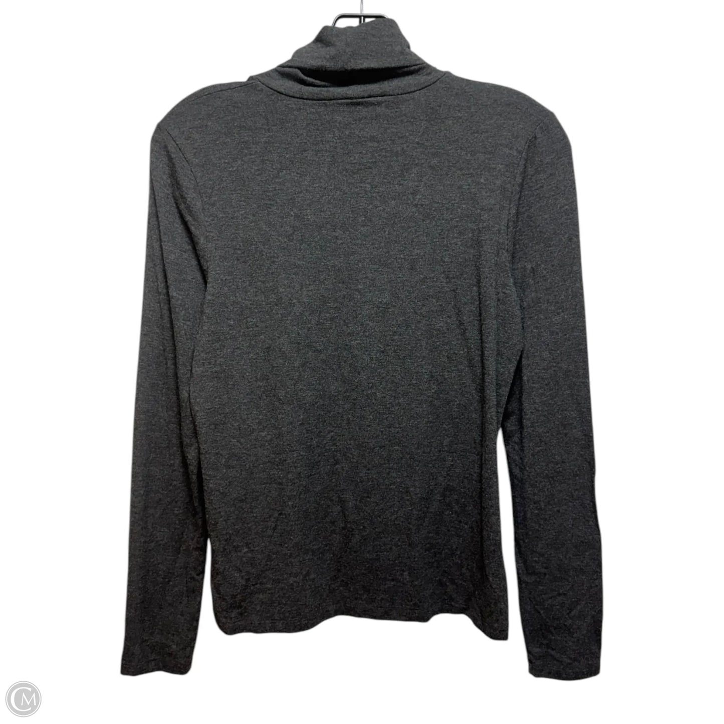 Top Long Sleeve By Lauren By Ralph Lauren In Grey, Size: S