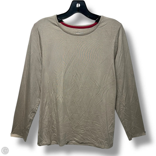 Top Long Sleeve By Chicos In Brown, Size: M