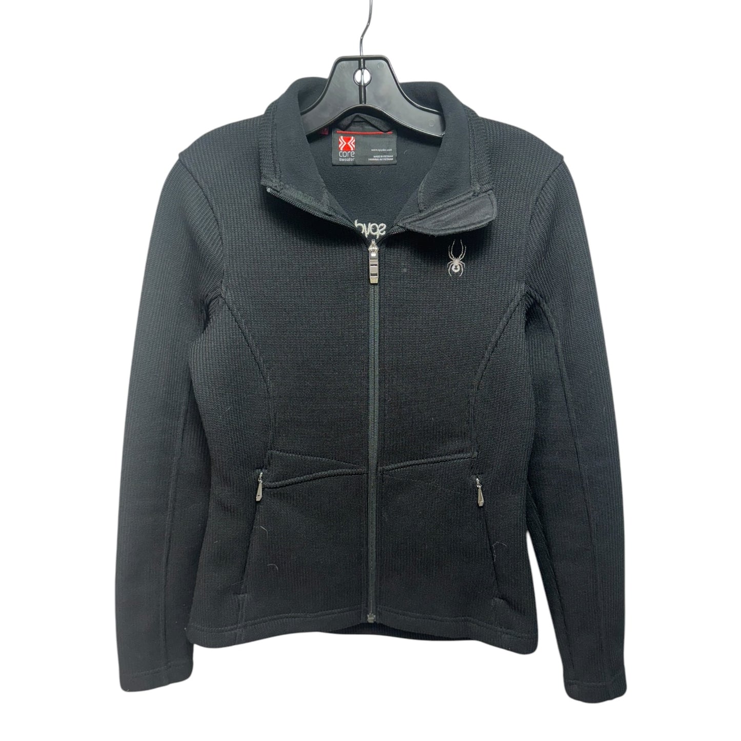 Athletic Jacket By Spyder In Black, Size: S