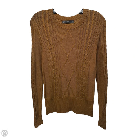 Sweater By Peruvian Connection In Brown, Size: M