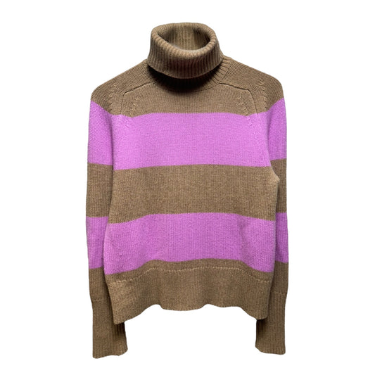 Sweater Italian Cashmere By J. Crew Collection In Striped Pattern, Size: S