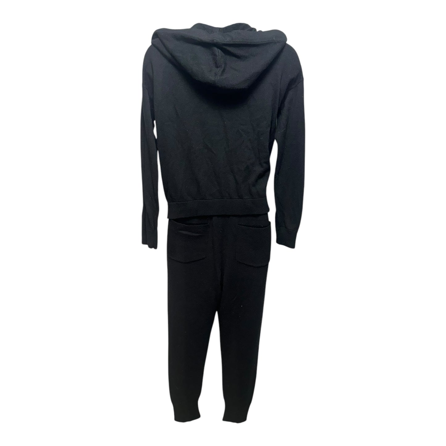 Knit Hoodie & Sweatpants Set By Splendid In Black, Size: Xs