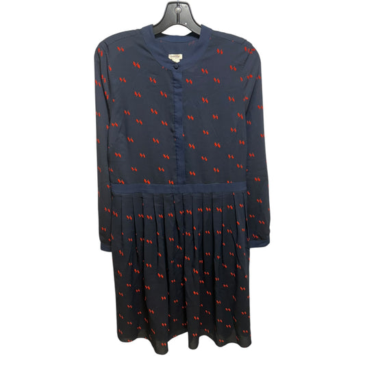 Dress Casual Midi By J. Crew In Navy, Size: 8