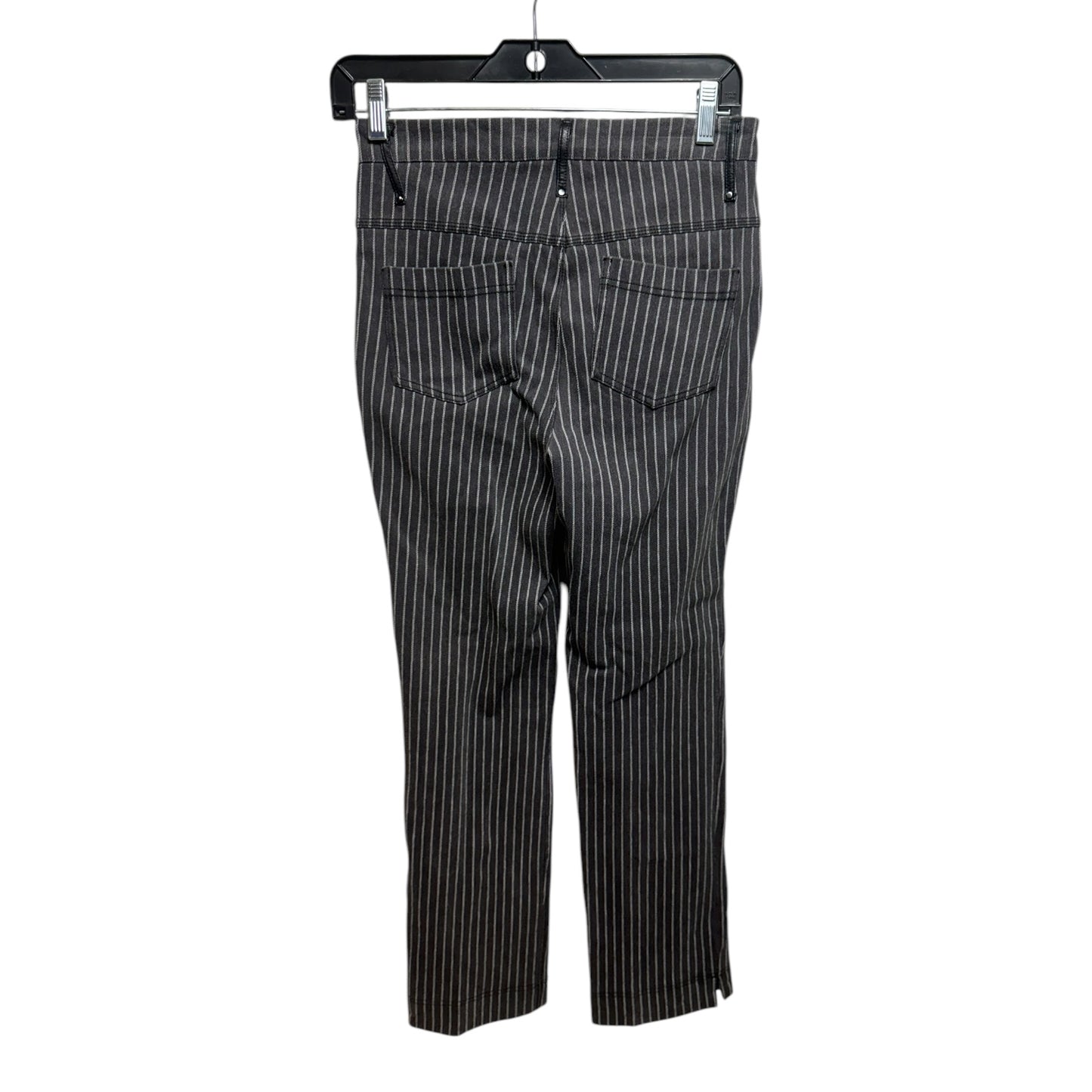 Pinstripe Pants Leggings By Lysse In Striped Pattern, Size: S