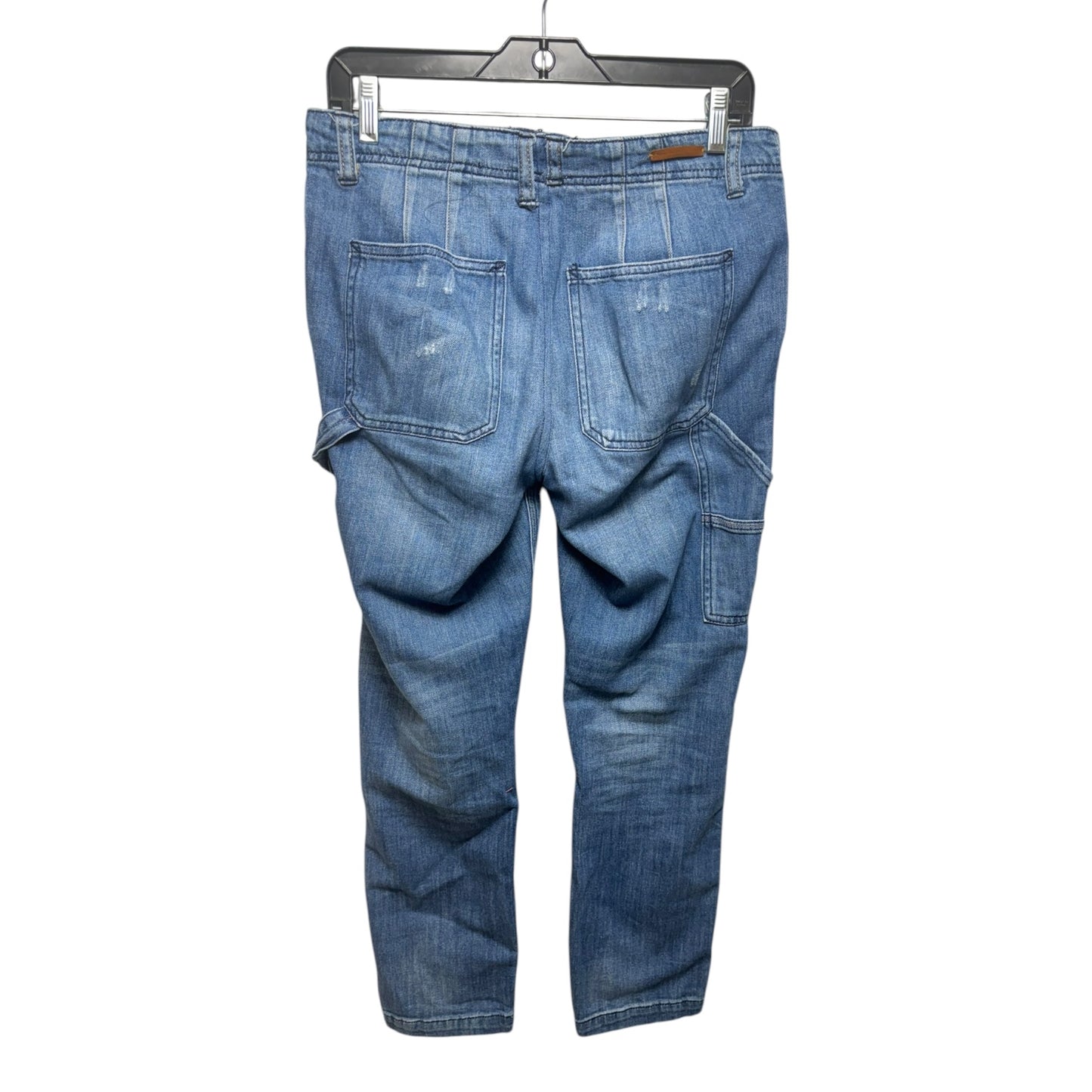 Jeans Straight By Pilcro In Blue Denim, Size: 4